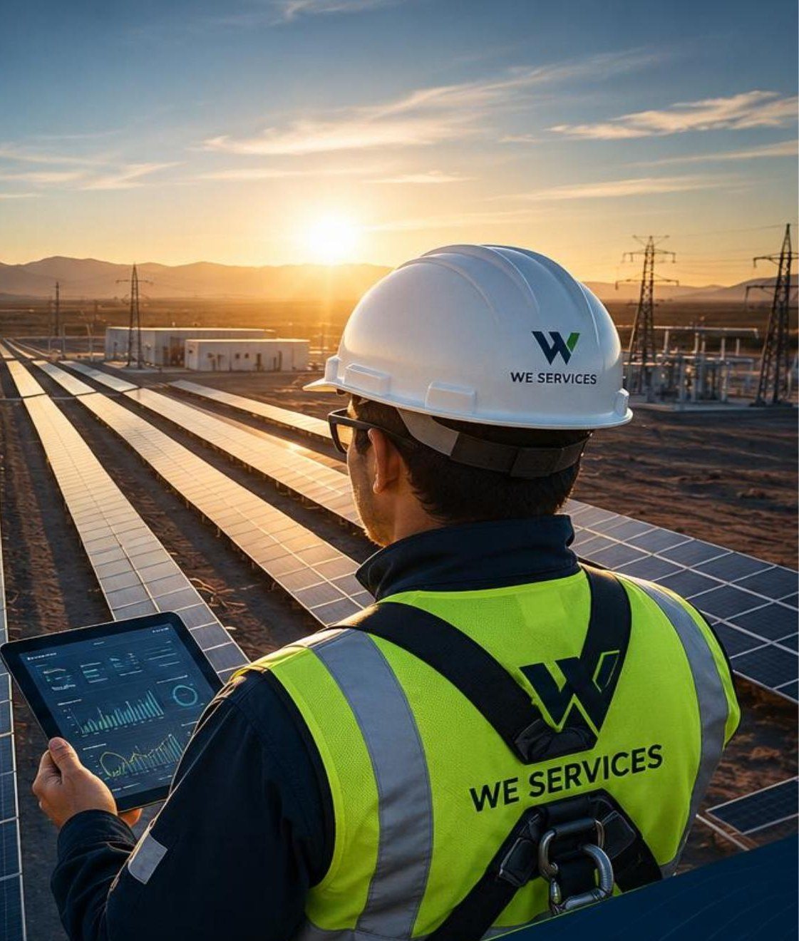 Equipo WE SERVICES en planta industrial